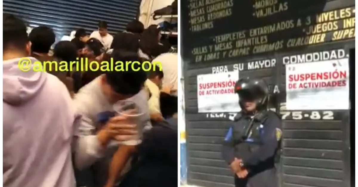 The “clandestine perreo” in Iztapalapa ended with five young people intoxicated and more than a thousand expelled