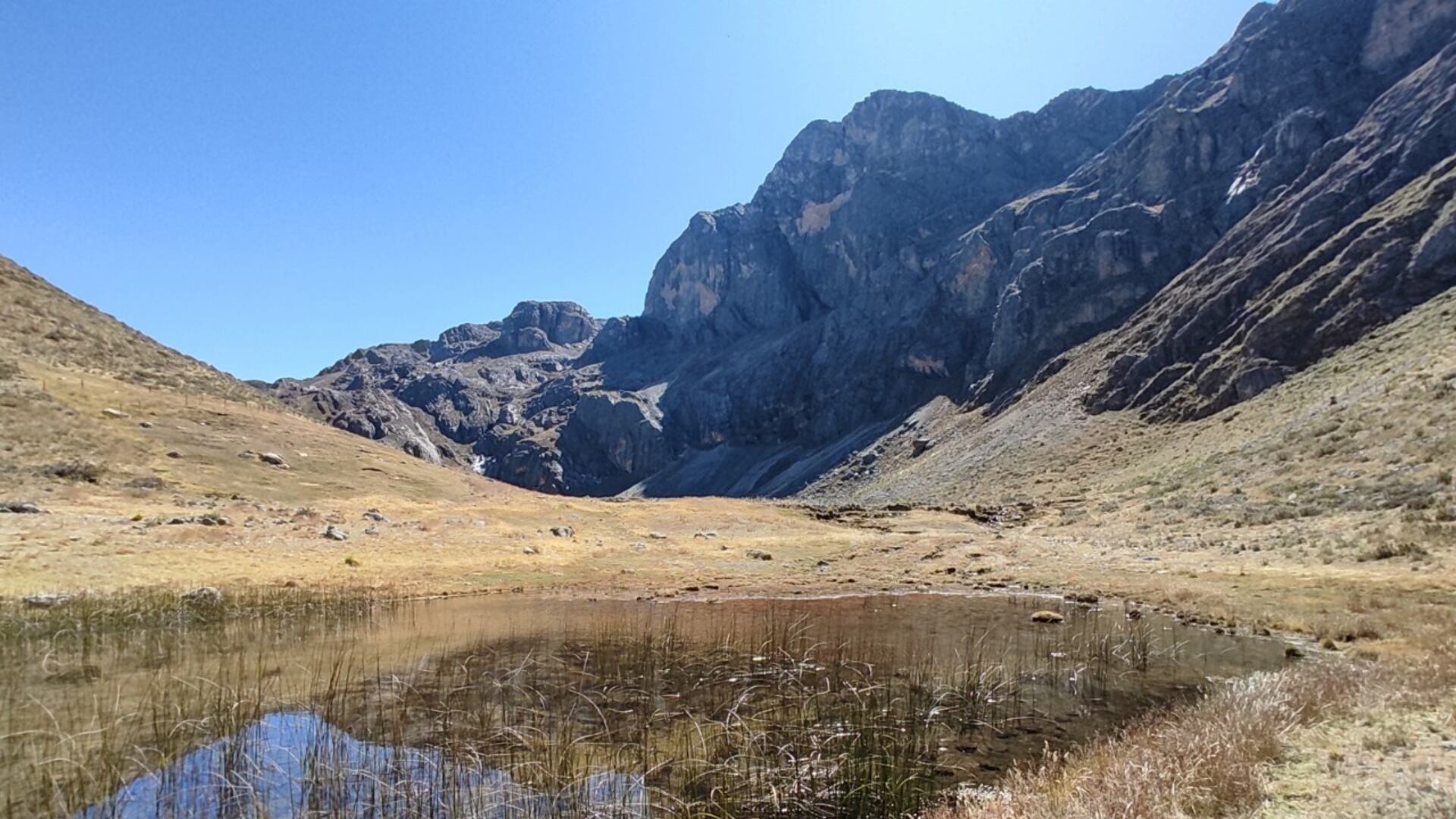 Vista de uno de los paisajes más imponentes de la sierra peruana.