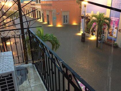 Mazatlan Historic Center Flooding