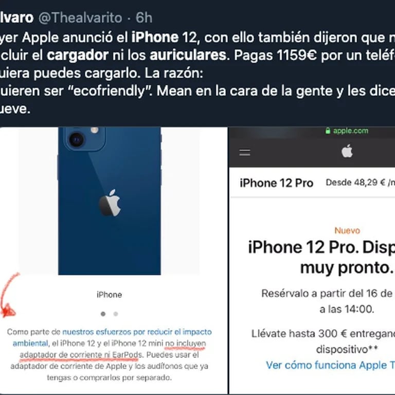 Apple deja de incluir cargador y audífonos en los iPhone 11, XR y SE 2020  en México, como esfuerzo para “reducir el impacto ambiental”
