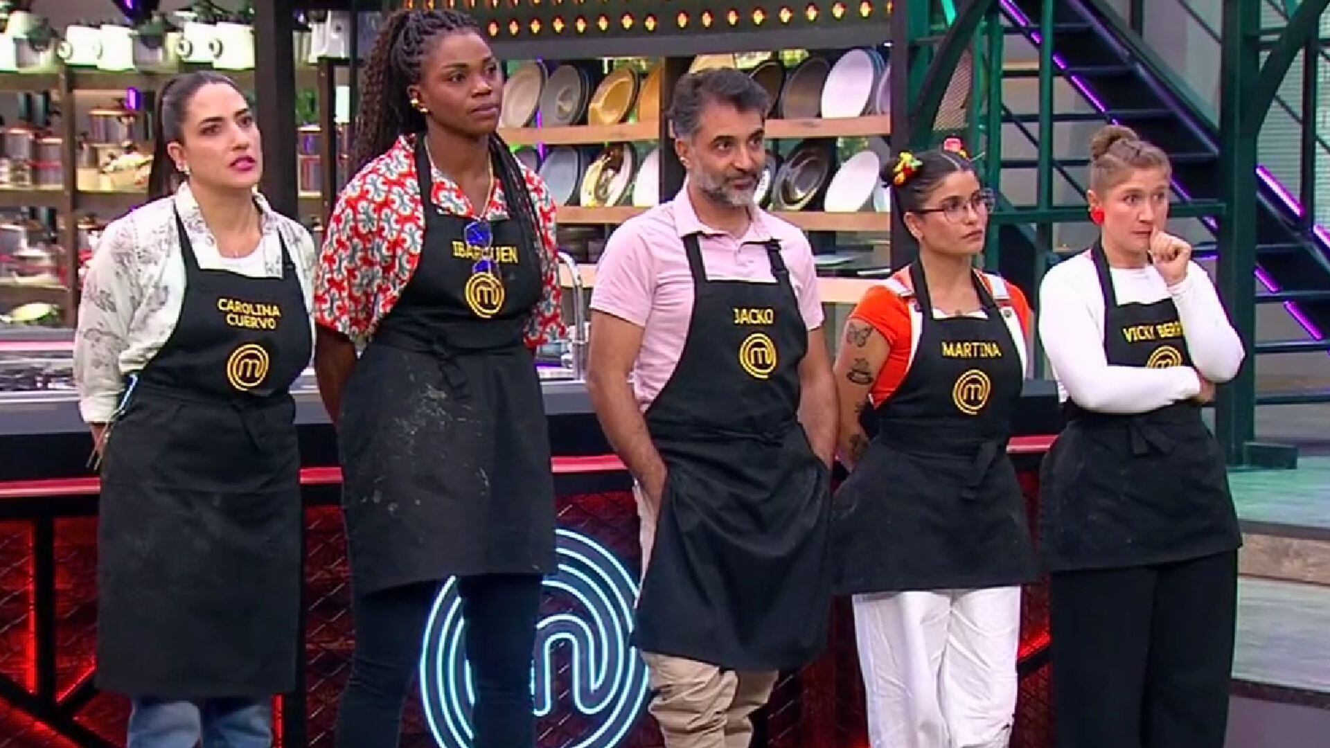 Martina se convirtió en la heroína de la noche en 'MasterChef Celebrity': salvó a todos los concursantes de la eliminación - Infobae