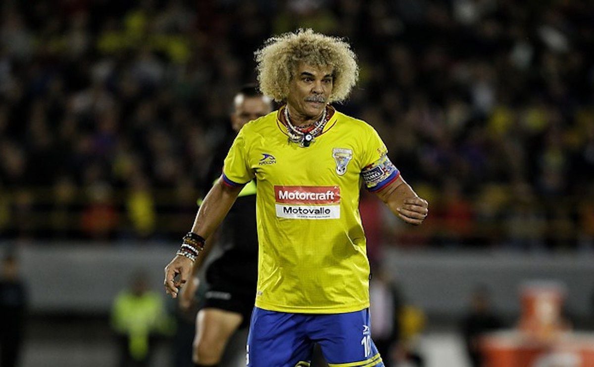 Carlos ‘El Pibe’ Valderrama sorprendió a sus fanáticos con un nuevo look. Foto: Colprensa