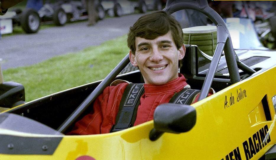 Ayrton Senna en 1981 en la Fórmula Ford 1.600