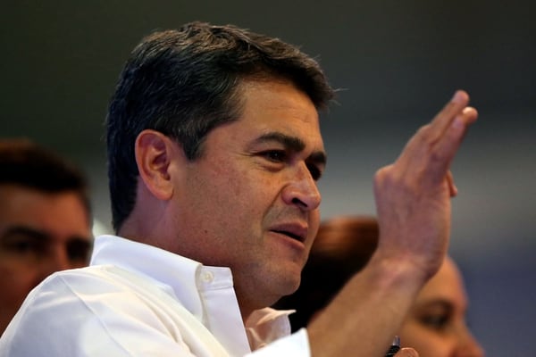 El presidente de Honduras, Juan Orlando Hernandez (REUTERS/ Edgard Garrido)