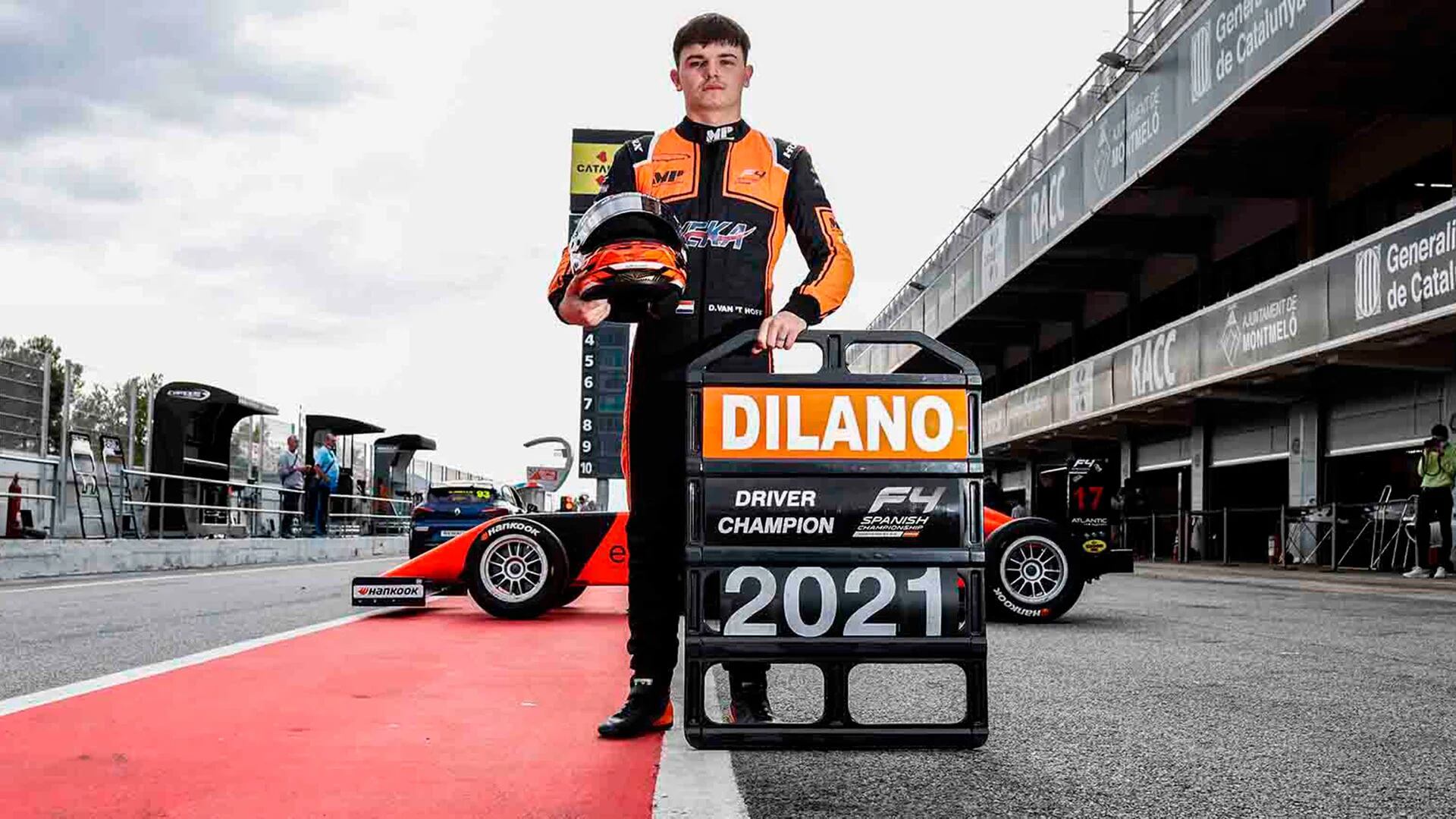 Dilano van't Hoff murió a los 18 años tras un accidente en Spa-Francorchamps.