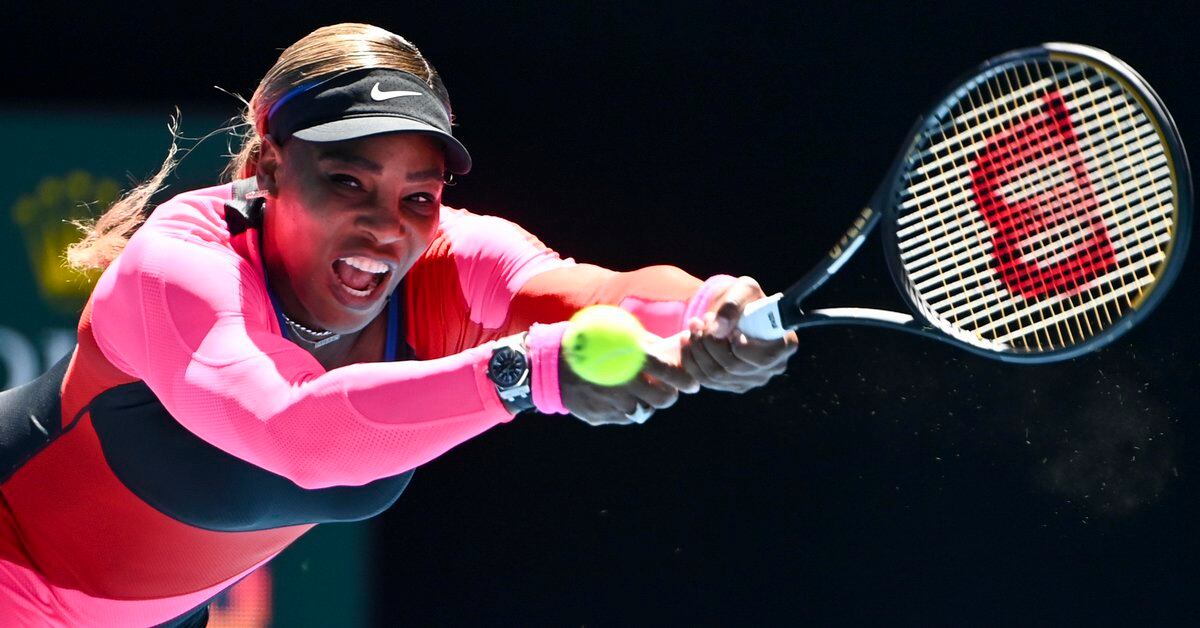 Serena does not release the accelerator and will cross with Potapova in third