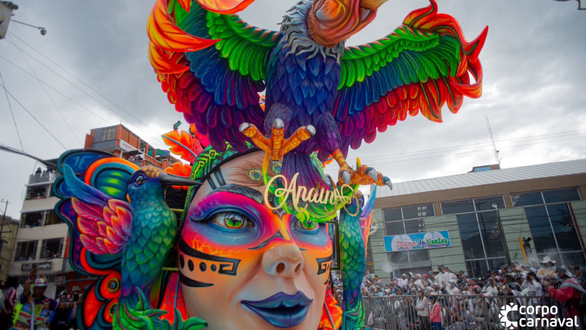 Andina recibió el aplauso general y se corona como la triunfadora del Carnaval, contrastando con el resultado inesperado de Epifanía - crédito @ValeriaMustafa2/X