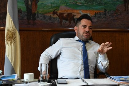 El jefe de Gabinete del Ministerio de Salud, Lisandro Bonelli (Maximiliano Luna)