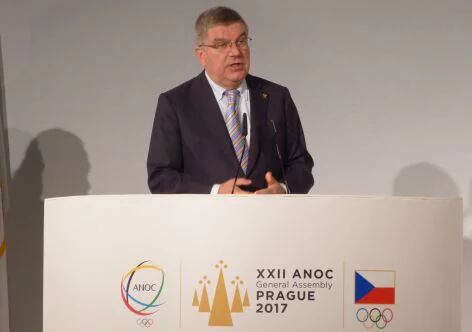 Bach Rebukes Olympic Criticisms at ANOC Assembly -- ATRadio
