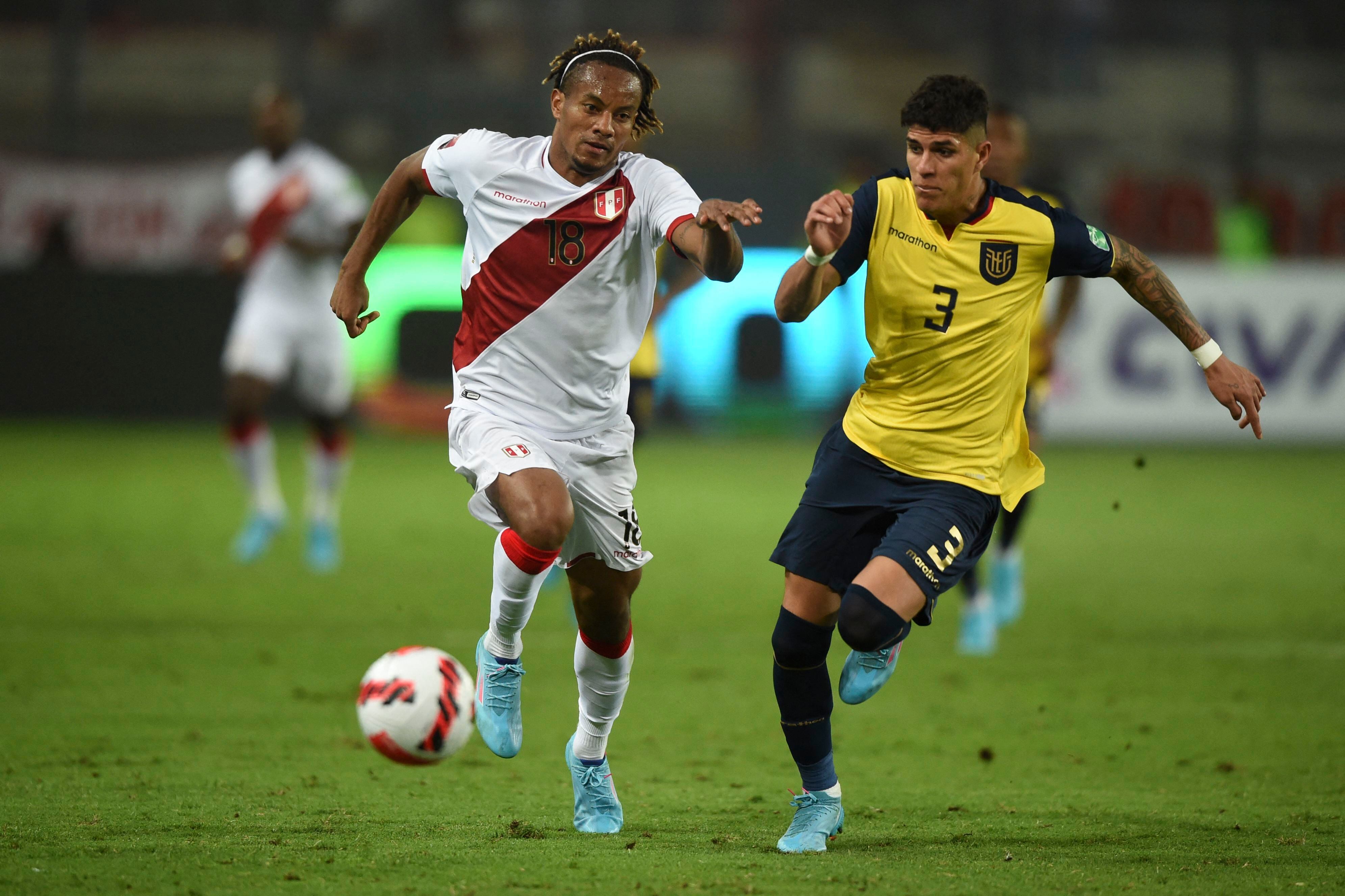 Perú x Equador por Qualificatórias Catar 2022
