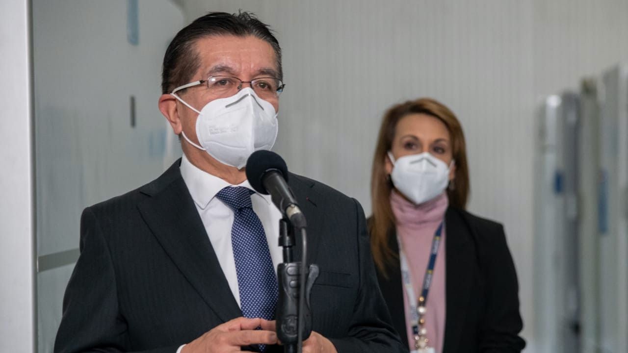 Fernando Ruiz, ministro de Salud de Colombia. Foto: MinSalud.