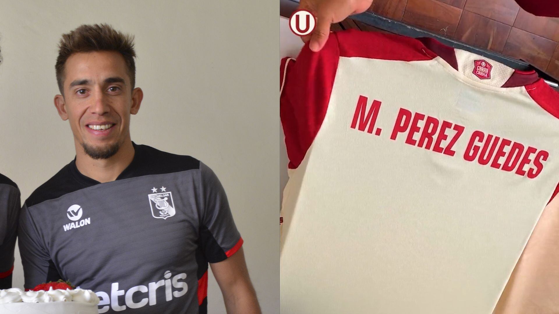 Universitario oficializó el fichaje de Martín Pérez Guedes