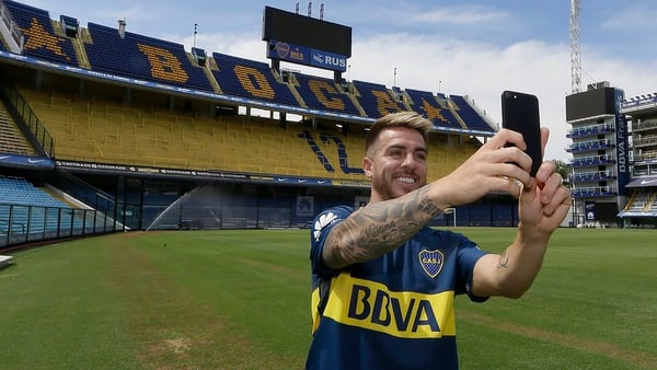 Buffarini (foto) y Mas llegaron con esperanzas de Selección. Terminaron alternando en el equipo (@BocaJrsOficial)