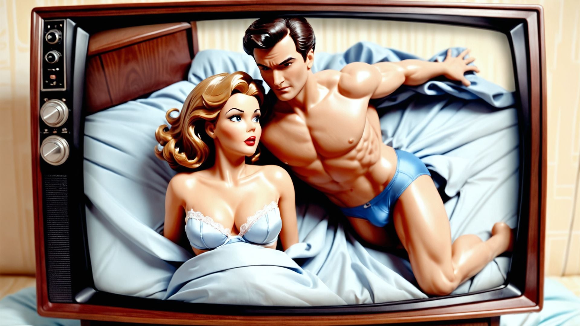 Imagen que aborda las falsedades promovidas por la industria de la pornografía, impactando la educación sexual y la comprensión de la sexualidad y la salud. (Imagen ilustrativa Infobae)
