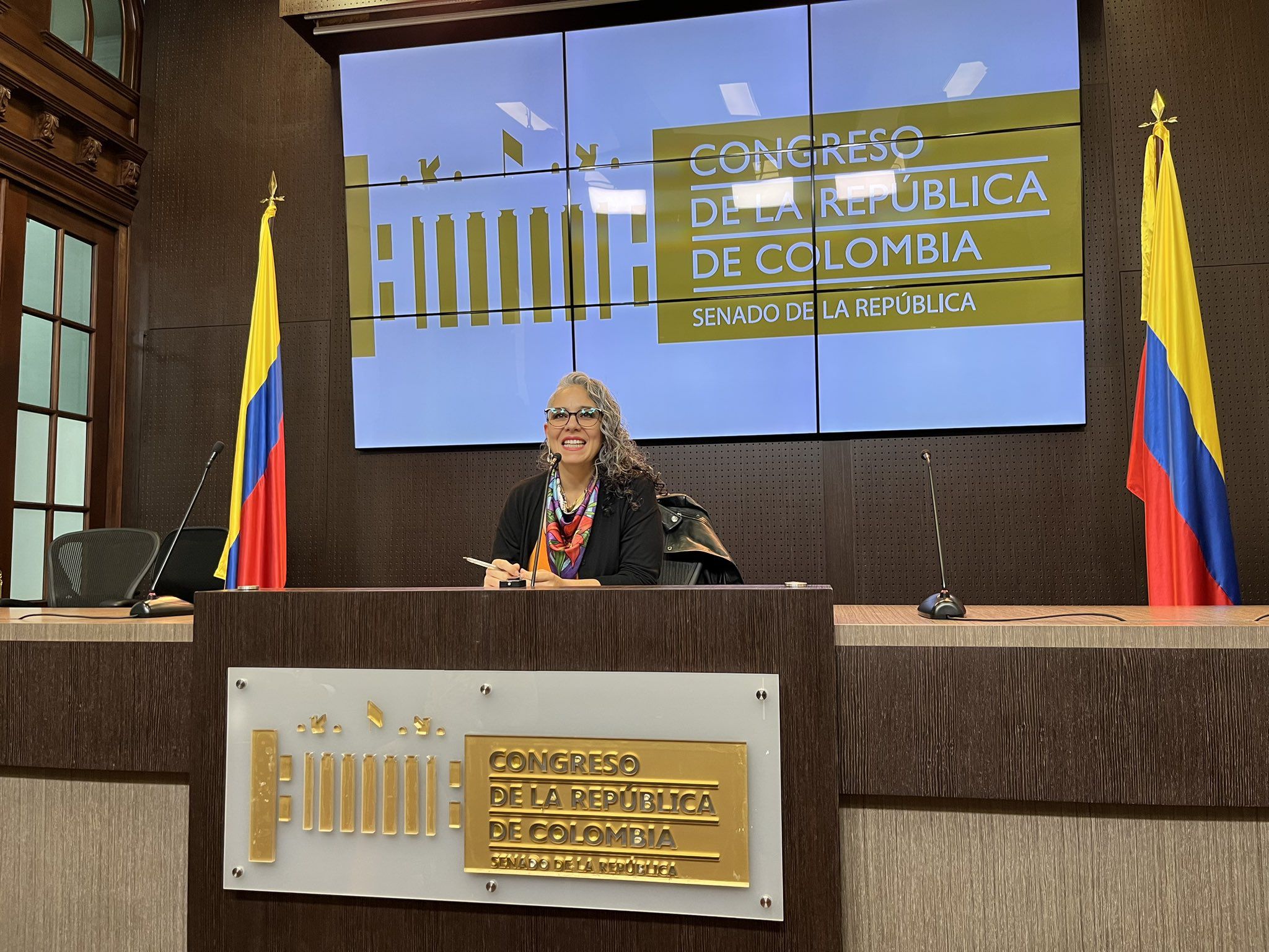 La senadora María José Pizarro denunció casos de acoso sexual al interior del Congreso - crédito María José Pizarro / Prensa