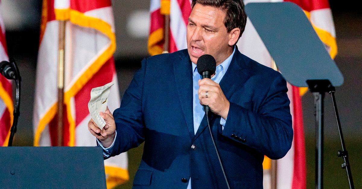 Florida: Supporting Republican Gov. Ron DeSantis as Possible Presidential Candidate