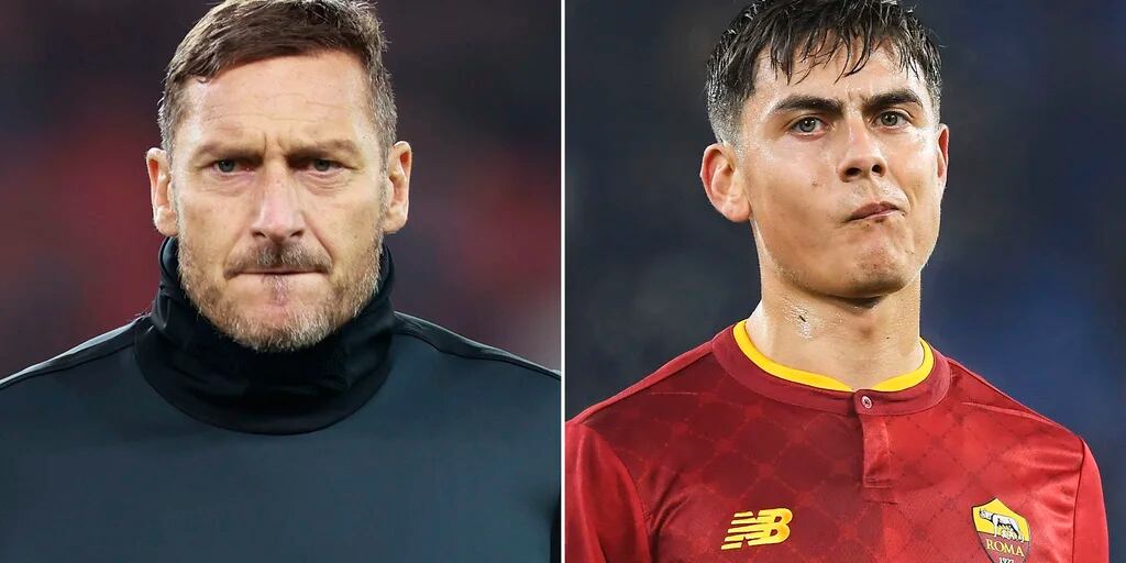 Polémica en Roma por la frase de Totti sobre Paulo Dybala: “Pensaría bien qué hacer con alguien que juega 15 partidos al año”