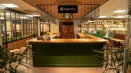 Uno de los espacios de la oficina de Agrofy en Rosario. (Crédito: Prensa Agrofy)