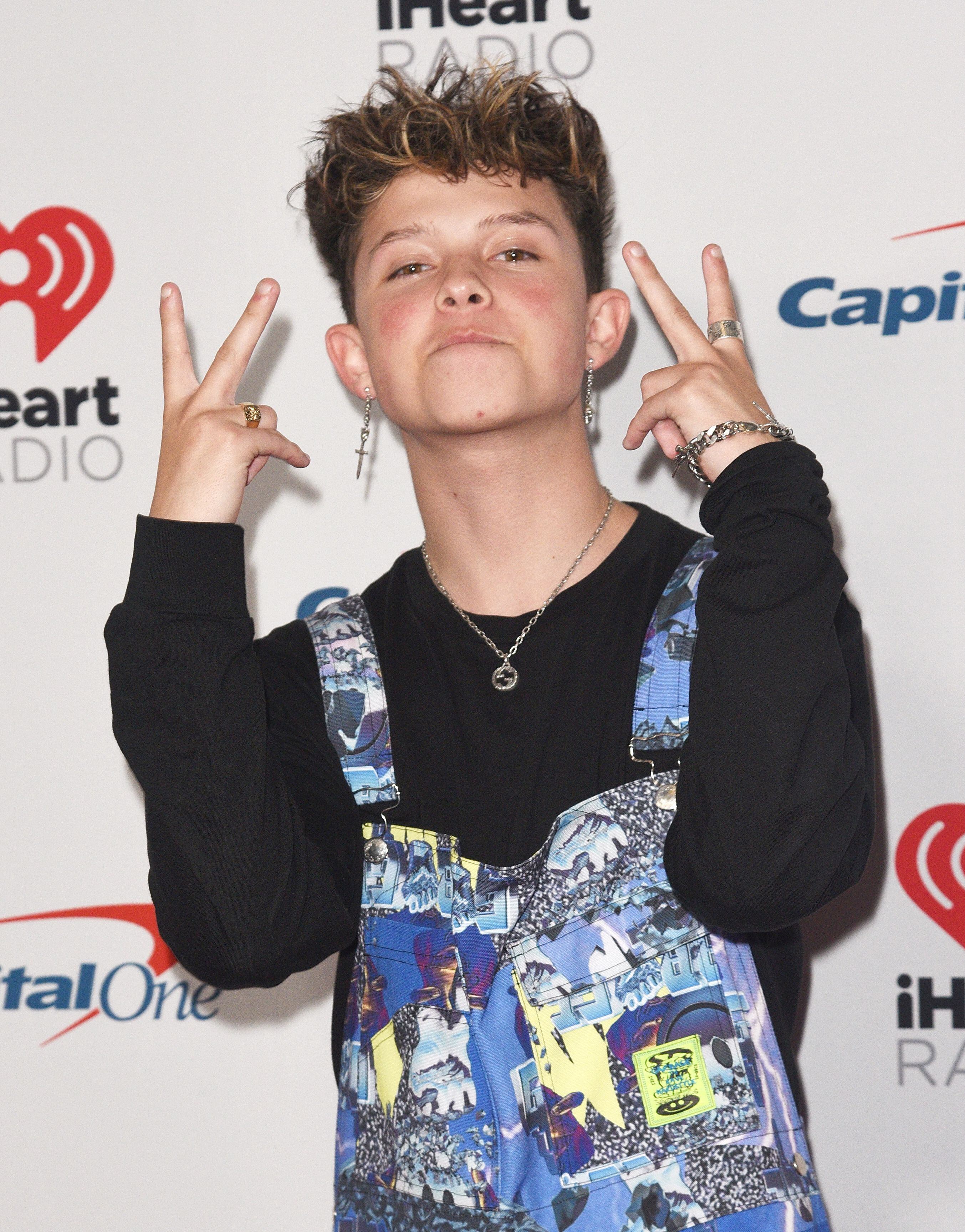 Jacob Sartorius fue una de las estrellas más populares en Musical.ly, lo que ayudó al joven de 16 años a lanzar una carrera musical exitosa. Sartorius también apareció en los titulares en 2018 como parte de una relación muy publicitada con la estrella de “Stranger Things” Millie Bobby Brown (Shutterstock)