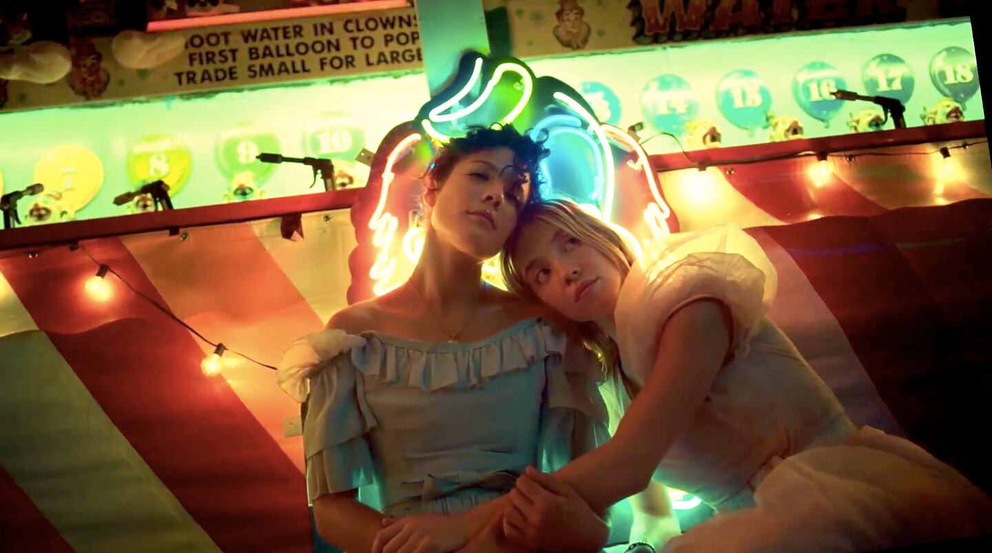 Sydney Sweeney ya había participado en un video musical junto a Halsey, para el tema "Graveyard"