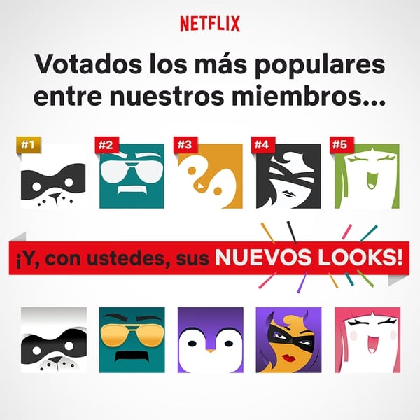 Los íconos de perfil renuevan su diseño.