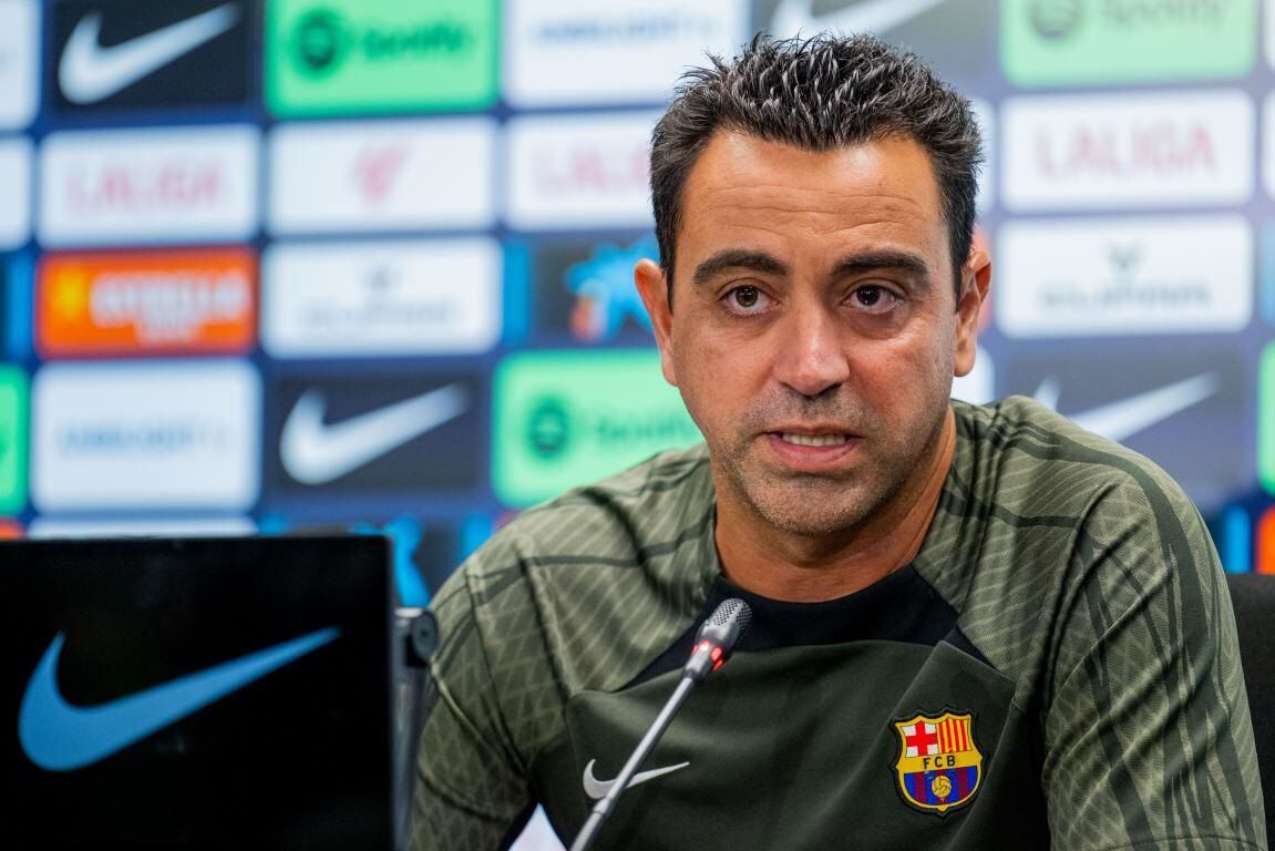 Xavi Hernández, el entrenador del FC Barcelona (FCB)
