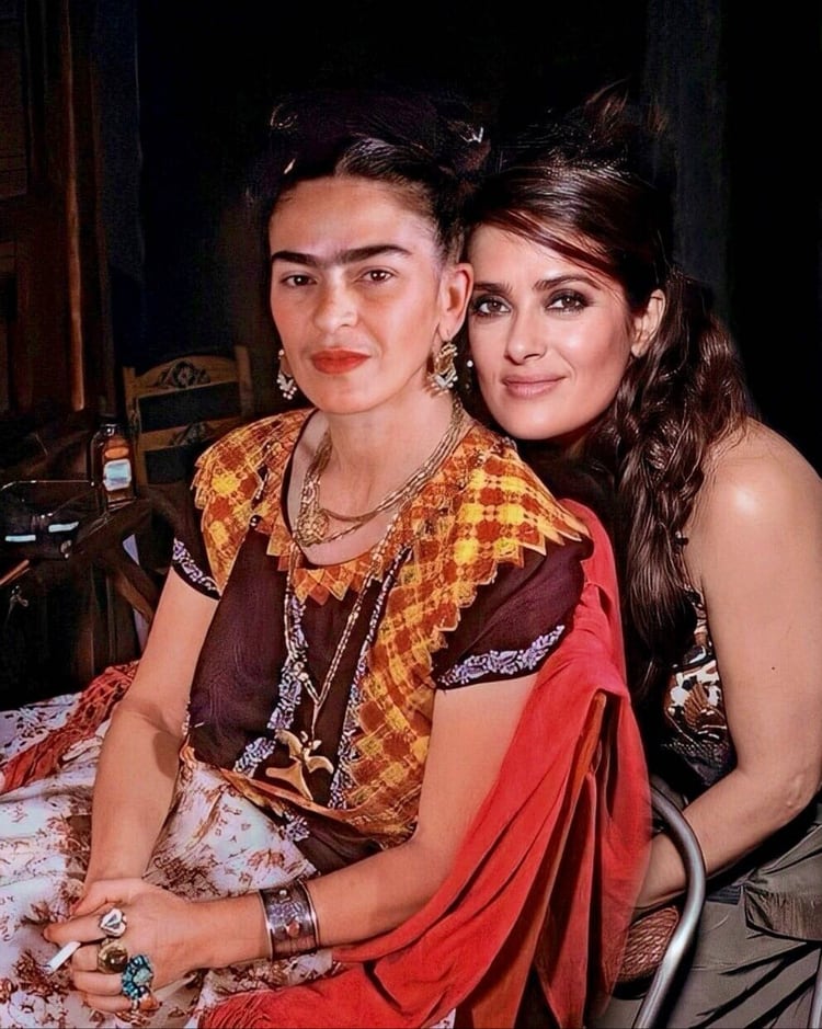 Salma es gran admiradora de Frida Kahlo (Instagram)