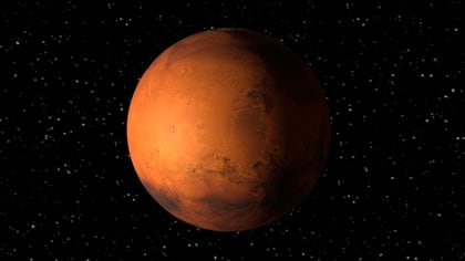 "Las disputas se resolverán mediante principios de autogobierno, establecidos de buena fe, en el momento del asentamiento en Marte”, dice un artículo de los Términos de Servicio de Starlink.(NASA)