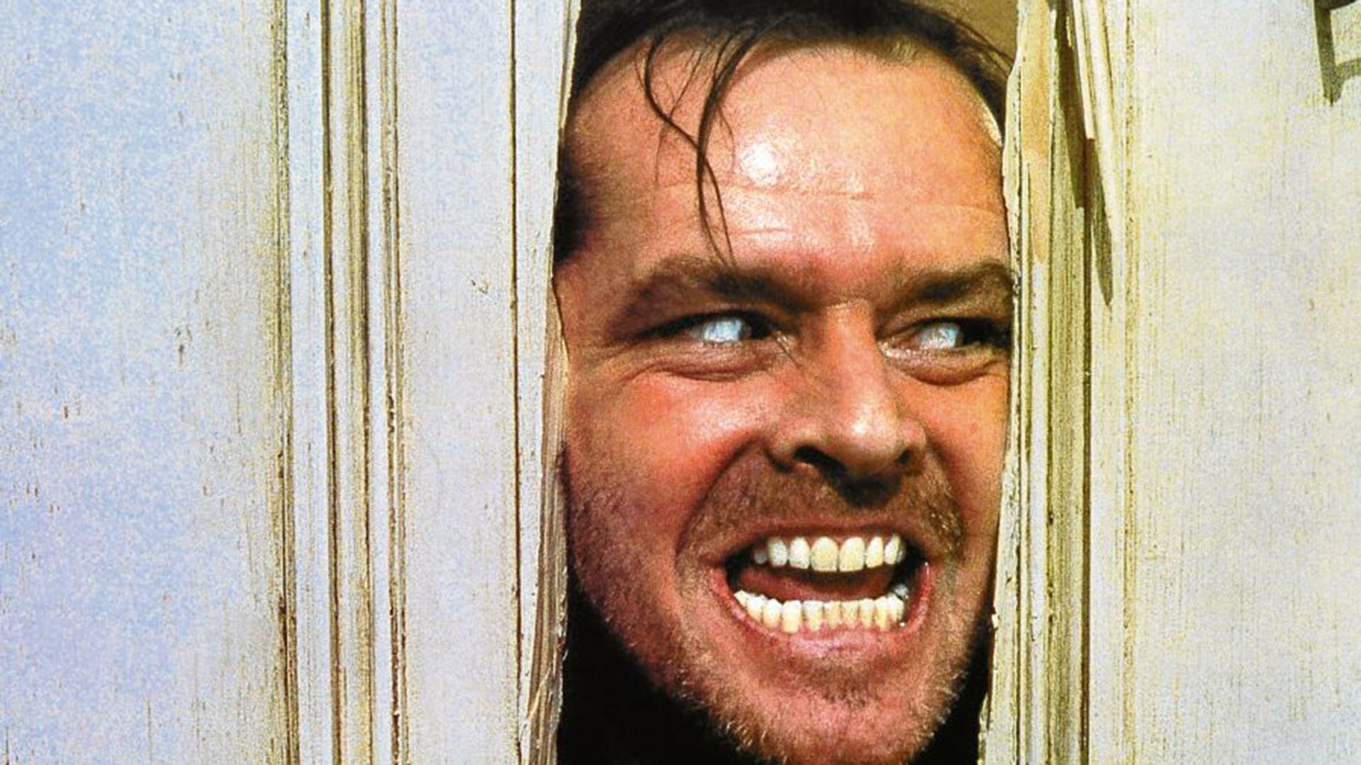 Jack Nicholson en "El resplandor"