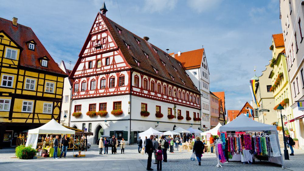 Nördlingen, en Alemania (Shutterstock).