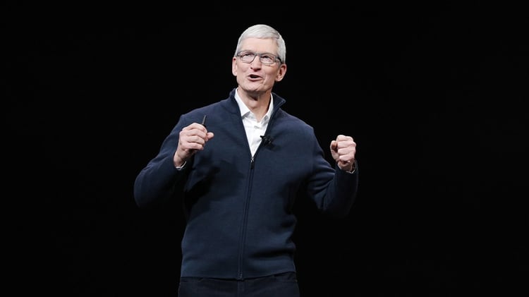 Tim Cook, CEO de Apple (EFE/ Justin Lane)