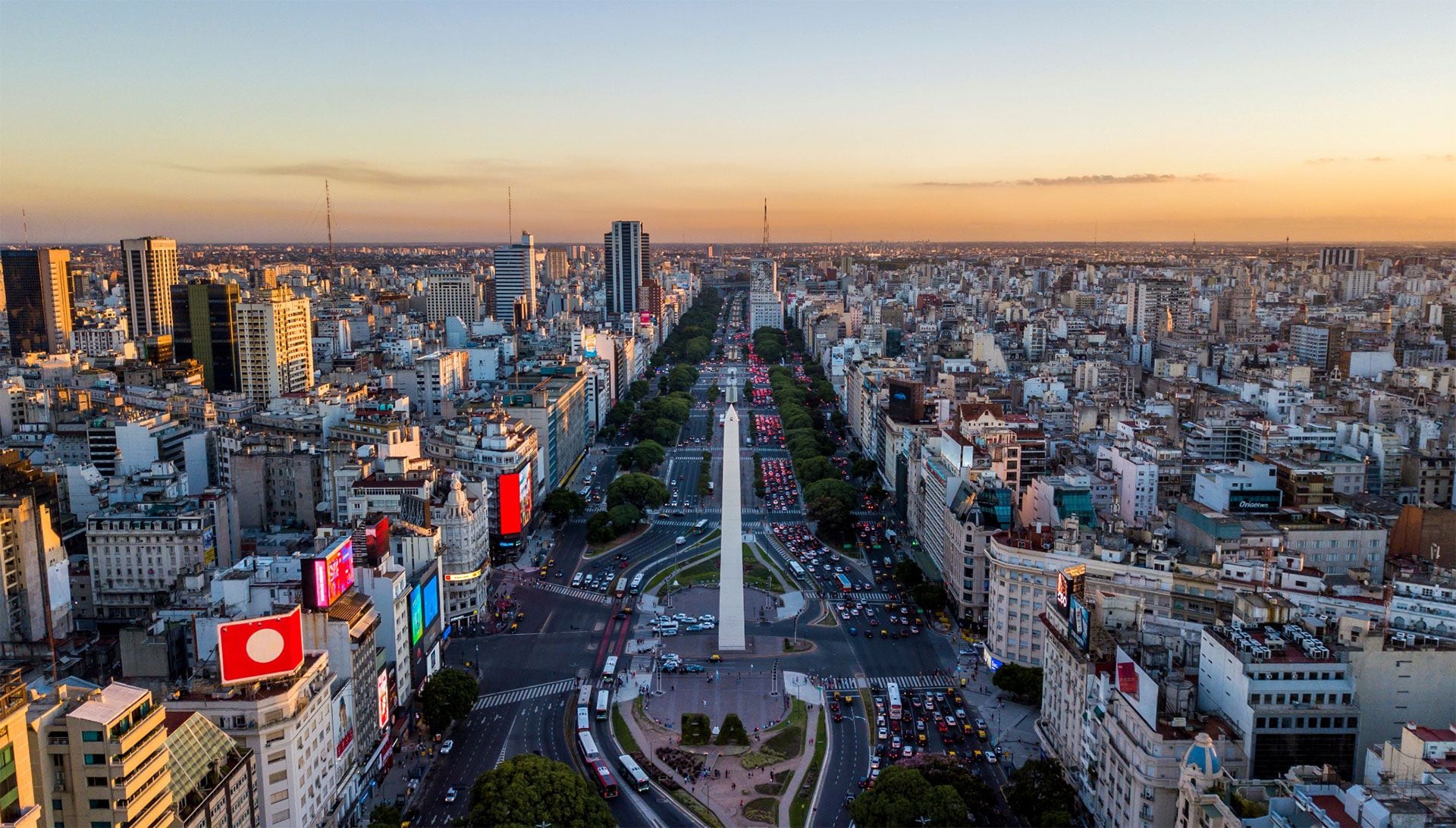 Ciudad De Buenos Aires - Obelisco - avenida 9 de julio