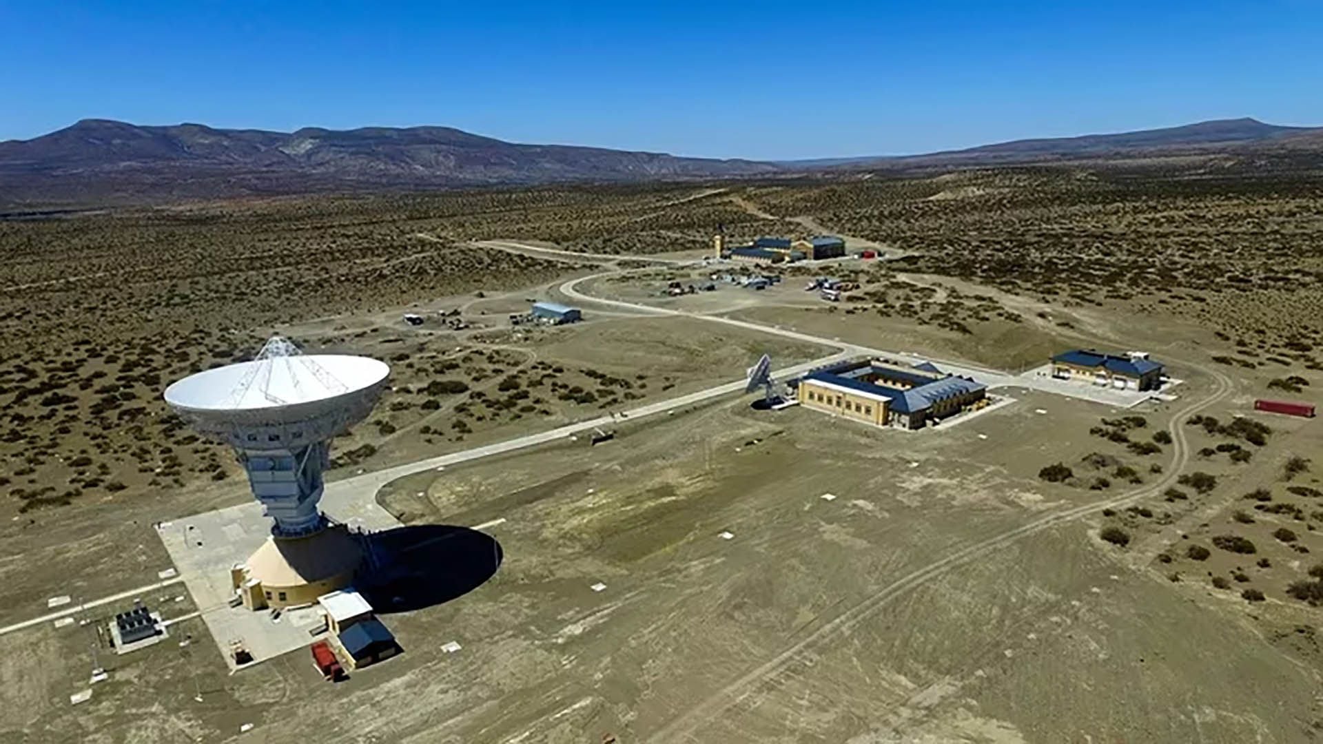 La base de vigilancia espacial que el régimen chino controla en Neuquén, en el sur de la Argentina (Infobae)