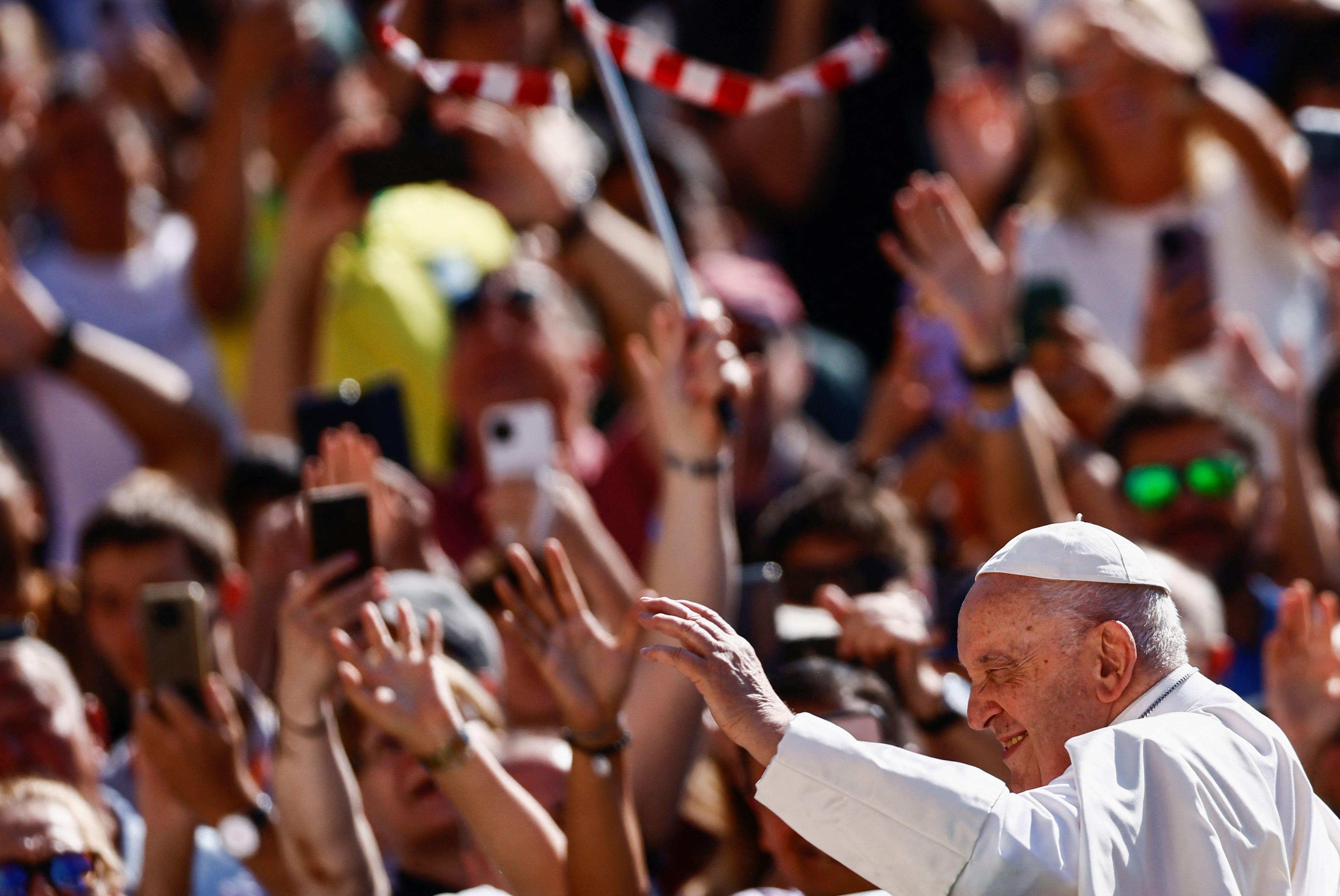 El Papa Francisco ya fue operado tres veces en Roma (REUTERS/Yara Nardi)