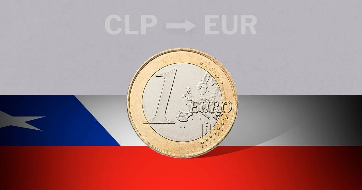 Chile: Euro closing price today, March 29 from EUR to CLP