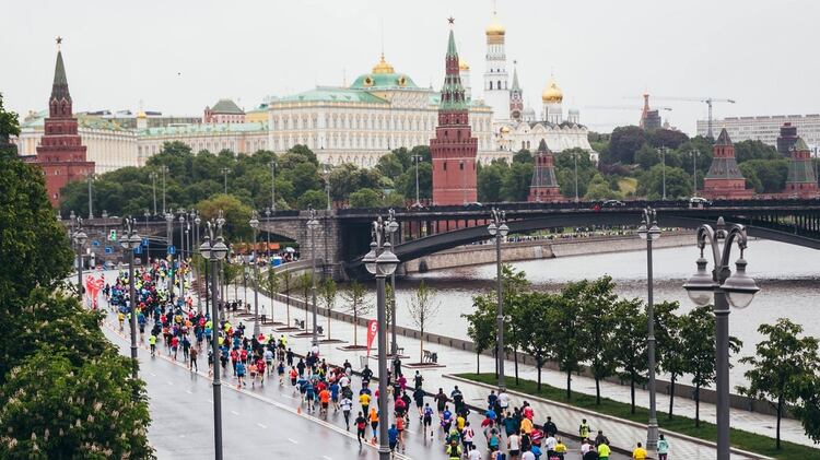 La Maratón de Moscú es la carrera más popular (Foto: Moscow Marathon)