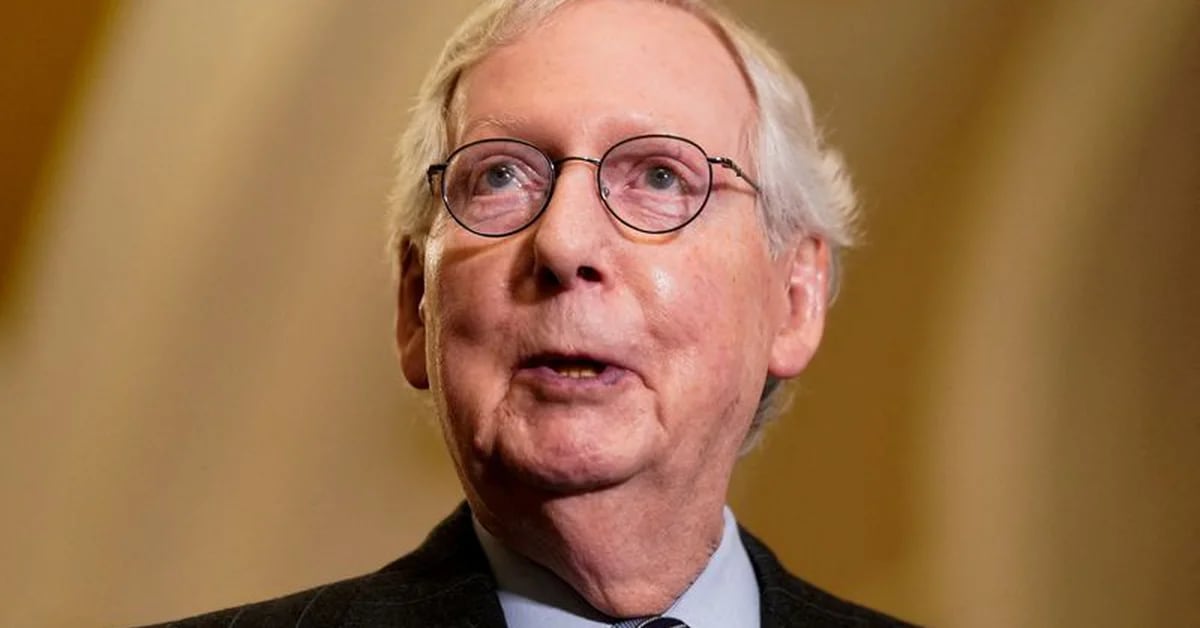 US Senate Republican Leader Mitch McConnell has left the hospital