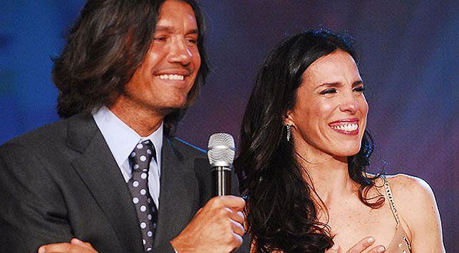 Marcelo Tinelli y Paula Robles