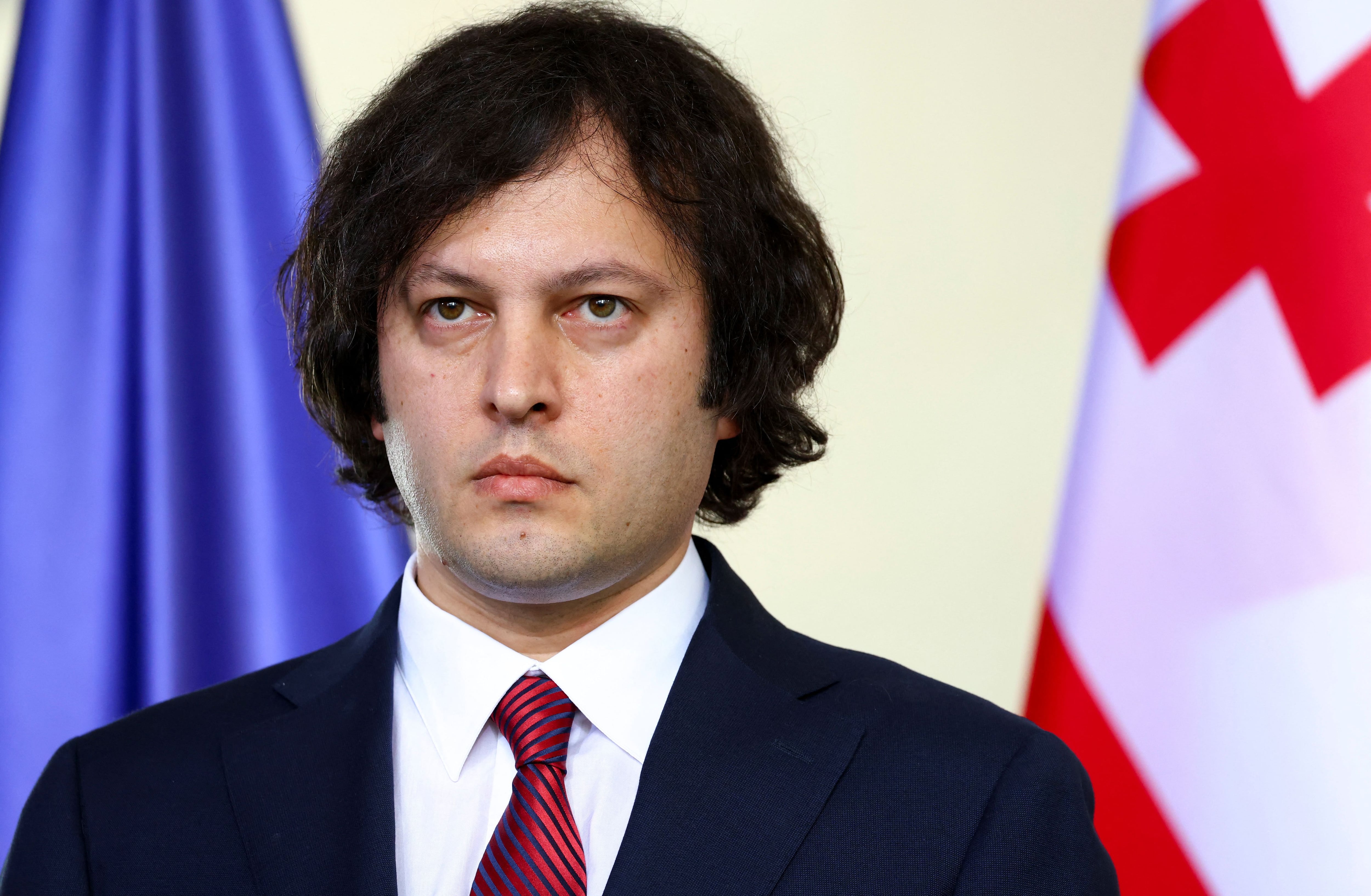 El primer ministro georgiano Irakli Kobakhidze (REUTERS/Nadja Wohlleben)