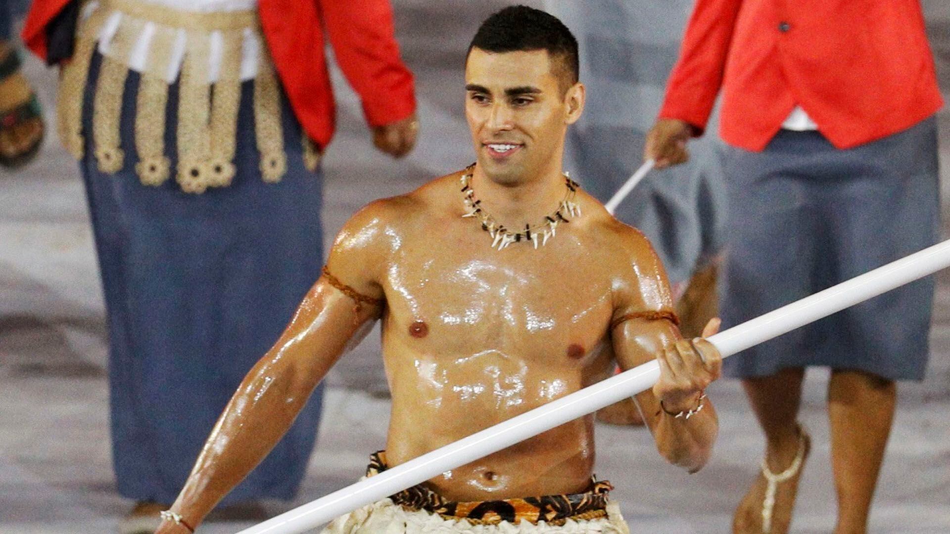 Pita Taufatofua pidió donaciones para Tonga tras la catástrofe (Reuters)