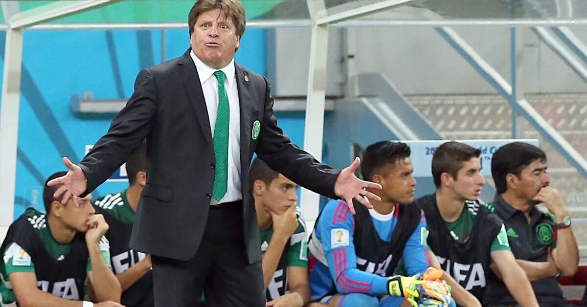 The missing millionaire Miguel Herrera after beating Christian Martinoli