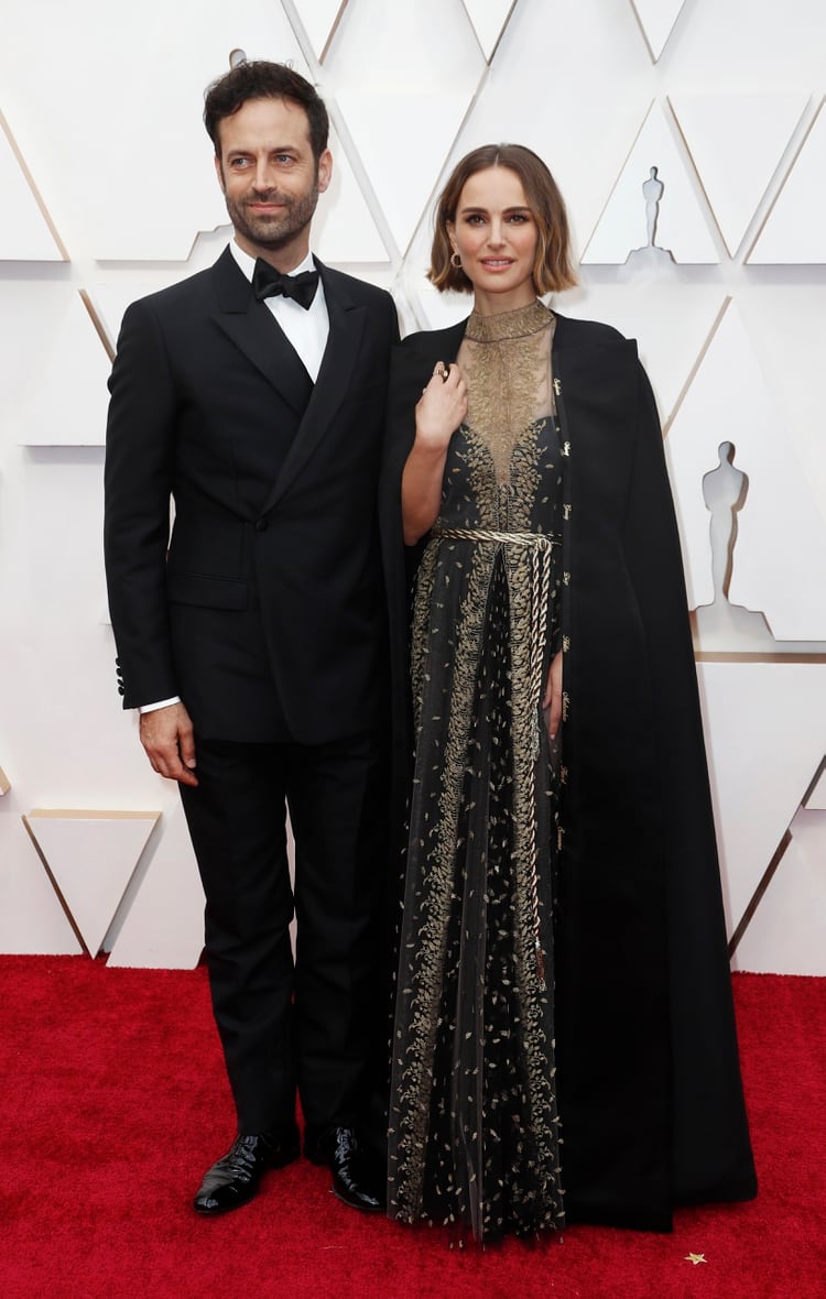 Natalie Portman y su esposo Benjamin Millepied 