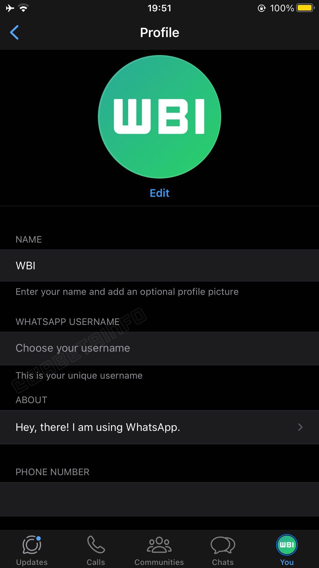 Función permite crear nombres de usuario en WhatsApp. (WABetaInfo)
