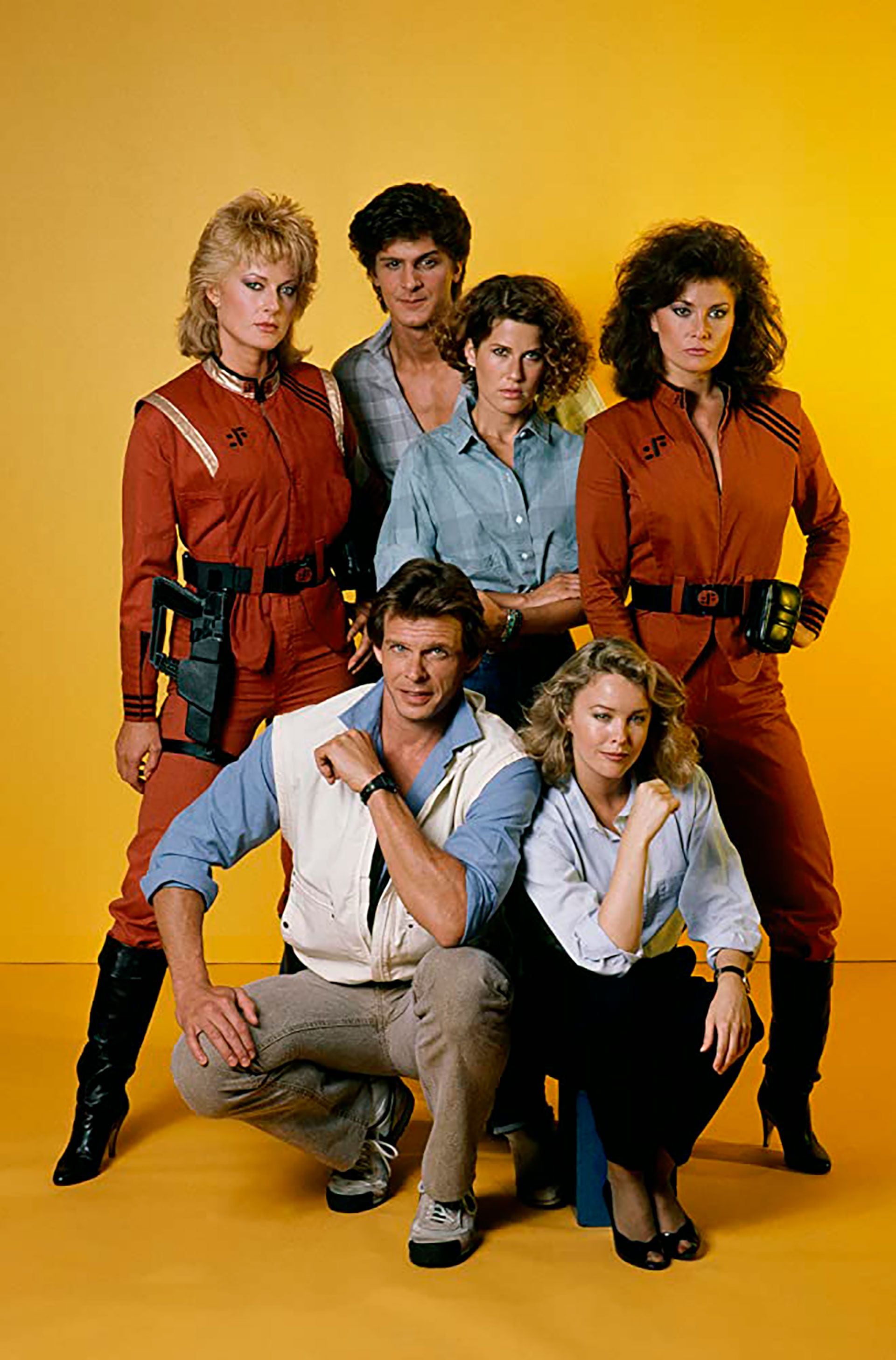 El afiche romocional del show en 1984