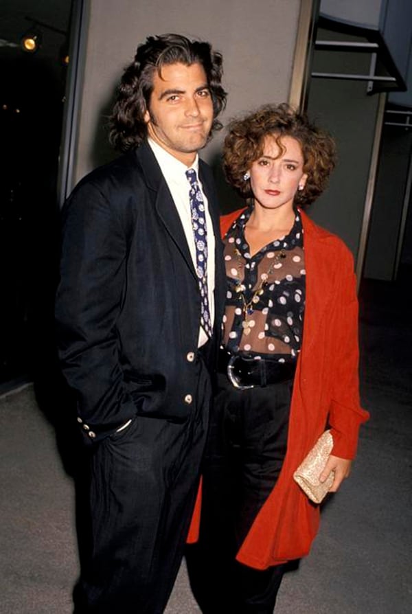 Clooney con su primera esposa Talia Balsam