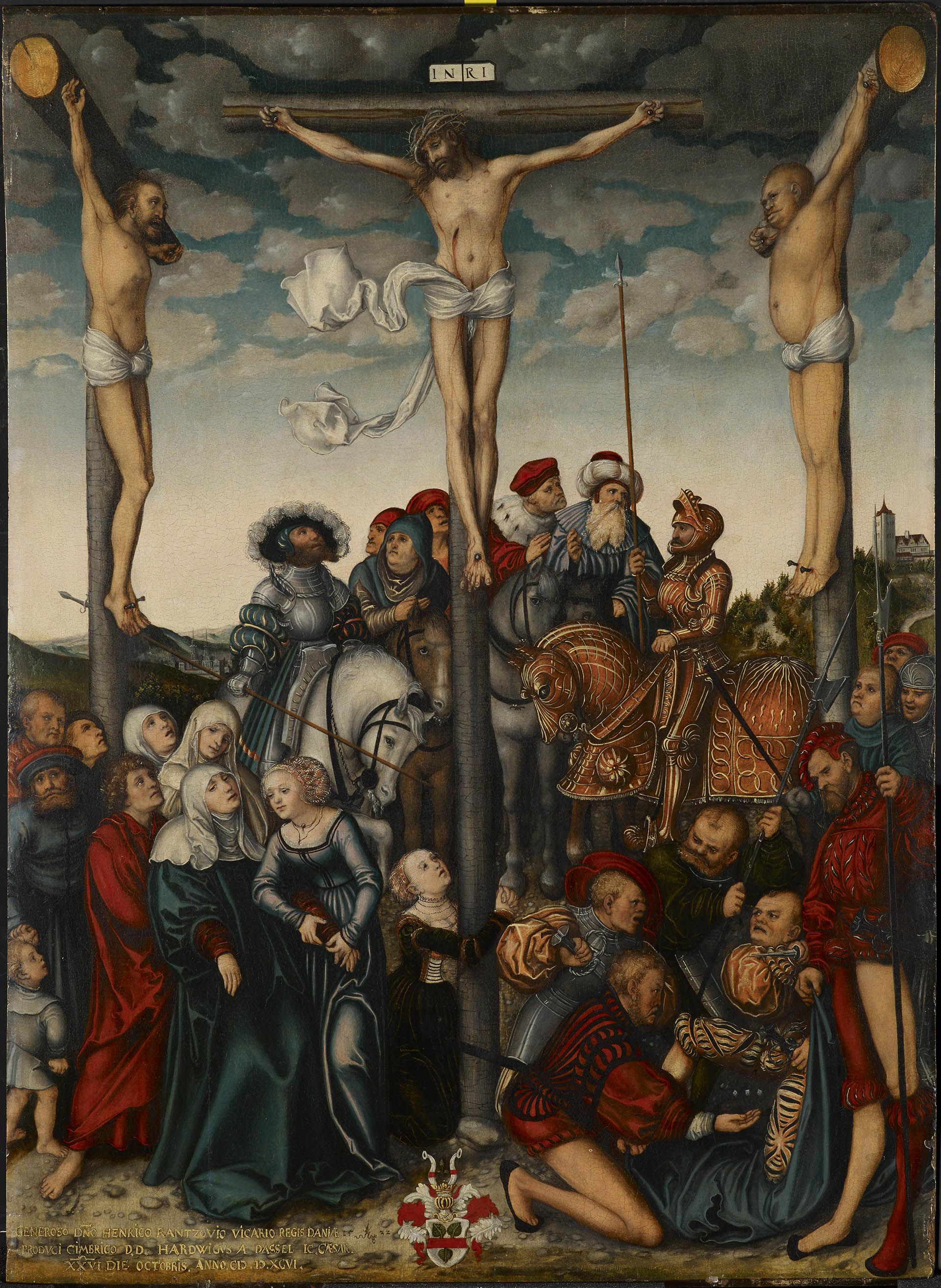 Jesús y los dos ladrones - crucifixión