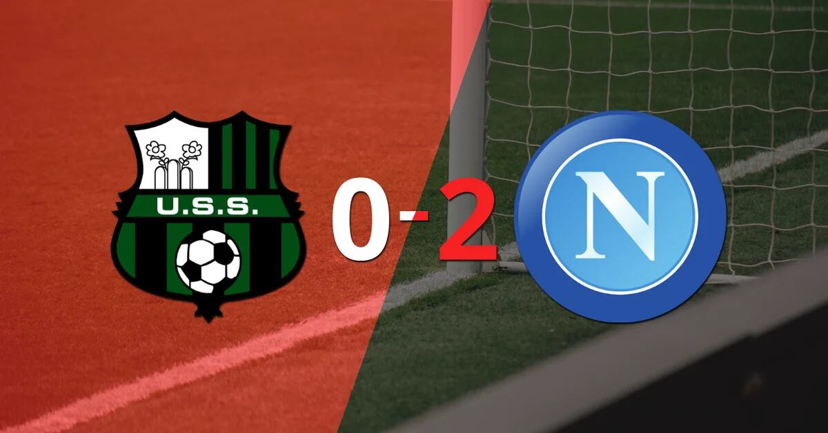 Sassuolo couldn’t be at home with Napoli and fell 2-0