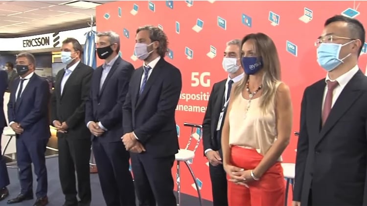 Evento de apertura de las pruebas de 5G en ENACOM