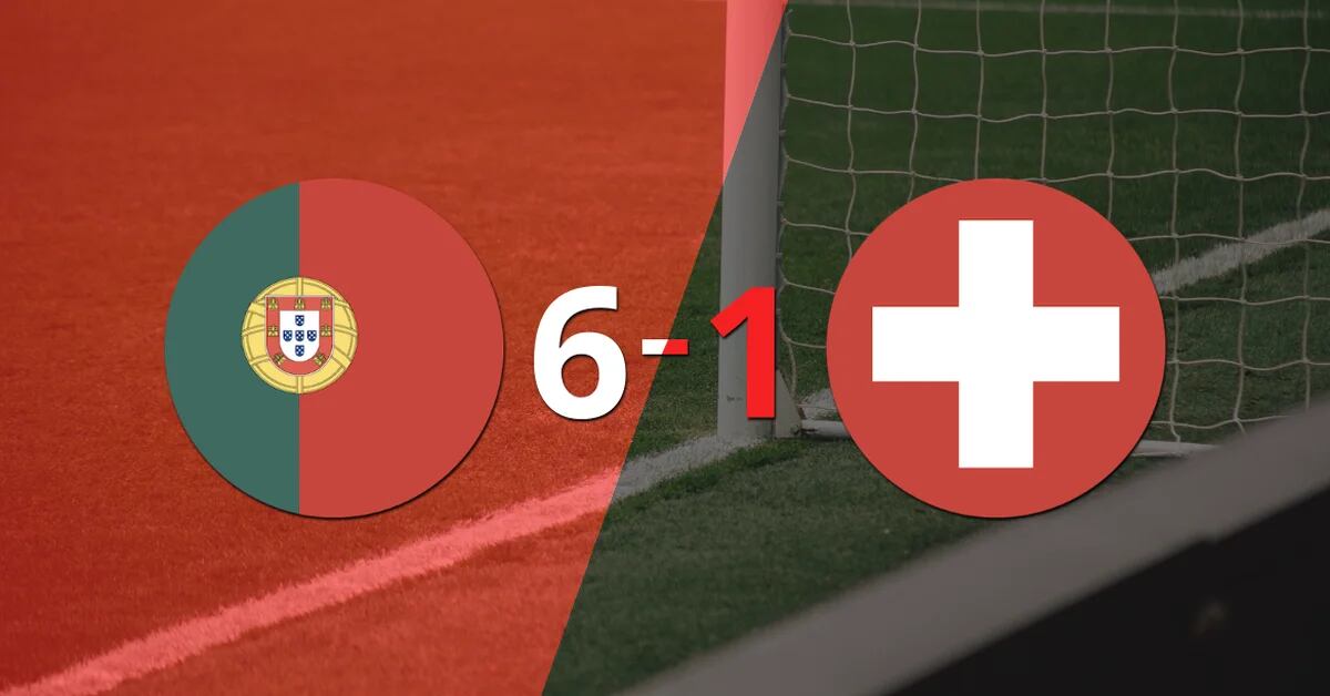 Qatar 2022: Portugal venceu a Suíça por 6-1