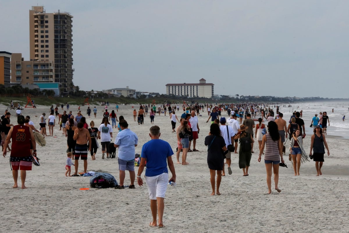 This Friday they opened the first beaches and parks in North Florida, speci...